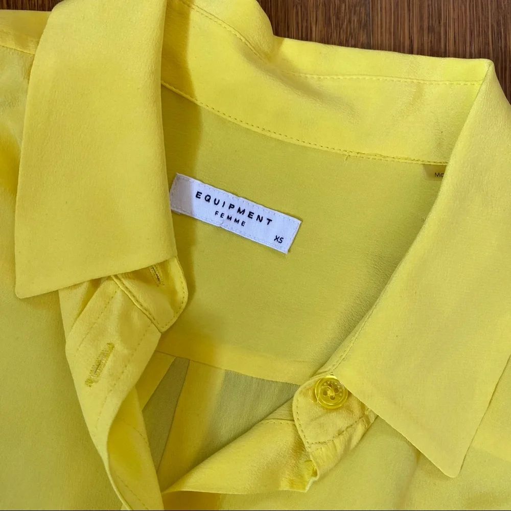 Equipment Femme Slim Signature Silk Shirt - Picture 4 of 6